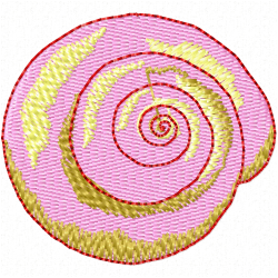 Seashell Embroidery Design 3 Seashell Embroidery Design 3